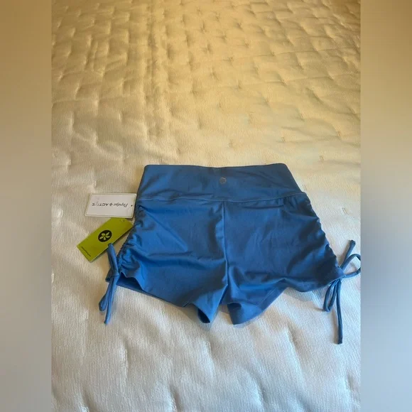 Blue Women's Shorts - Picture 1 of 3